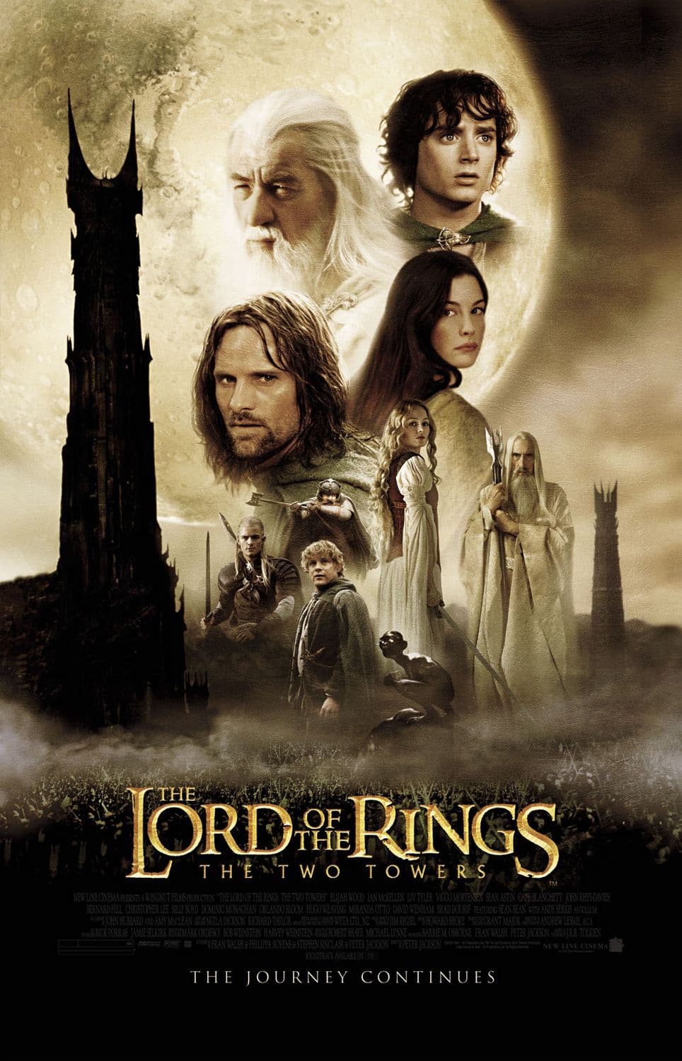 Poster of The Lord of the Rings: The Two Towers